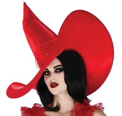 Summoning Style: Accessorizing with the Ebony Black and Deep Red Witch Hat
